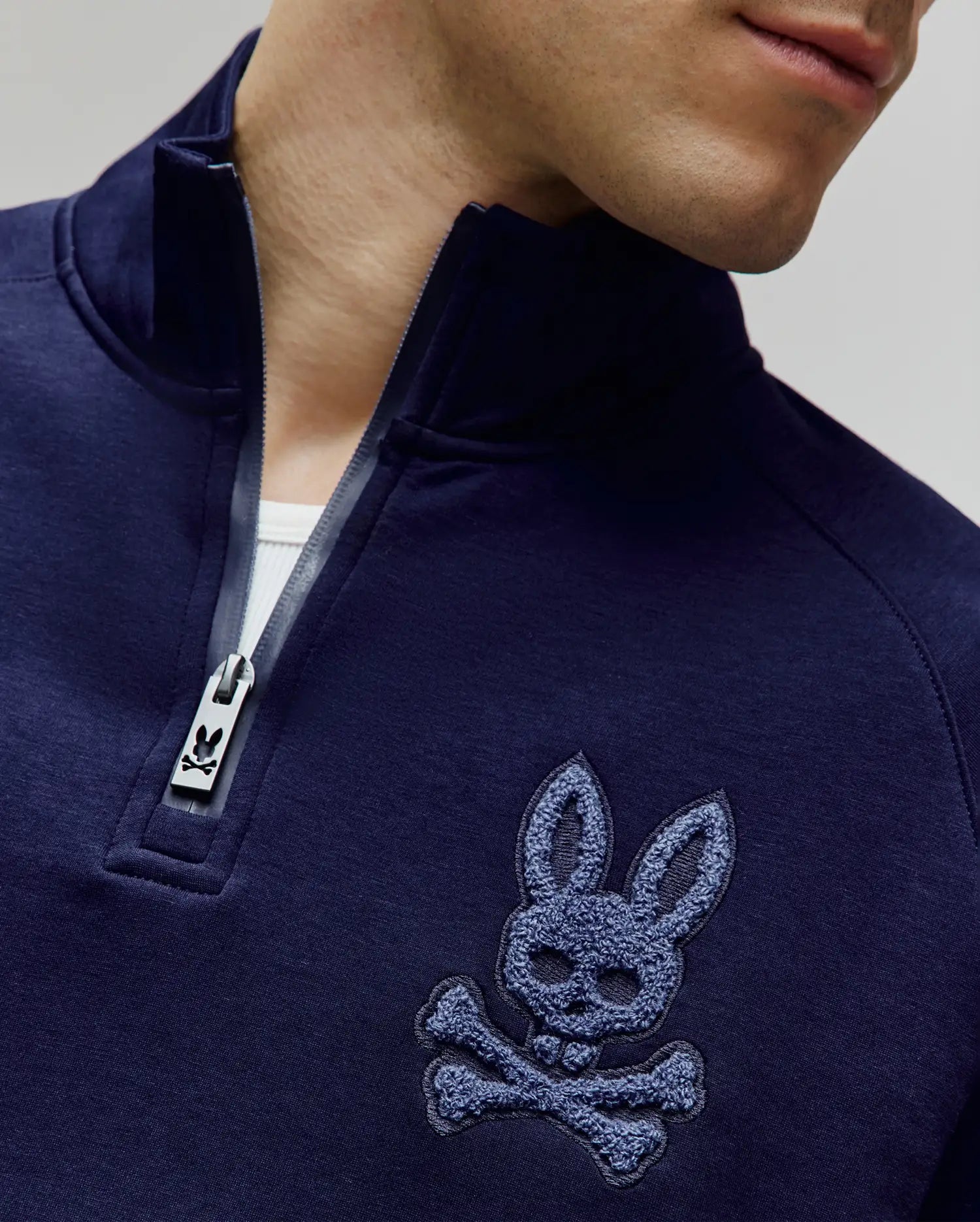 MENS TATE 1/4 ZIP CHENILLE PULLOVER - MT0500148 - Image 2