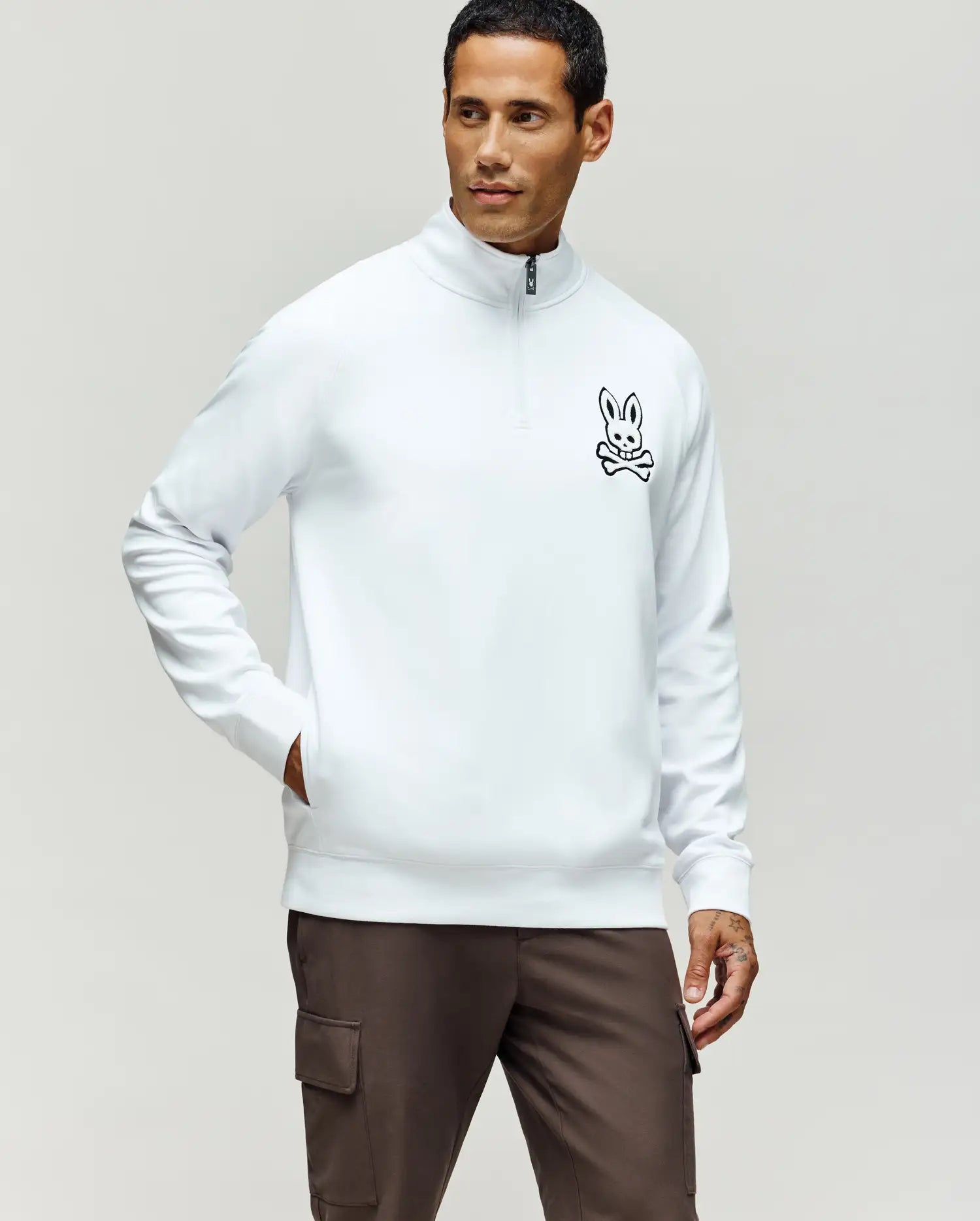 MENS TATE 1/4 ZIP CHENILLE PULLOVER - MT0500148 - Image 5