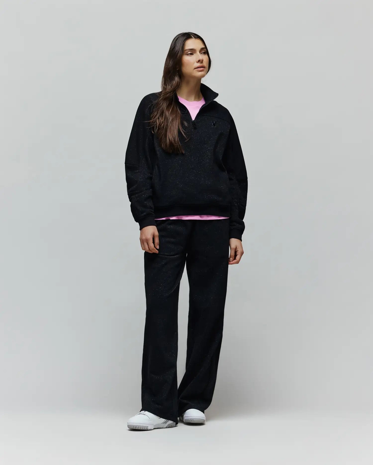 WOMENS JULES LUREX 1/4 ZIP PULLOVER - WT0500003 - Image 4