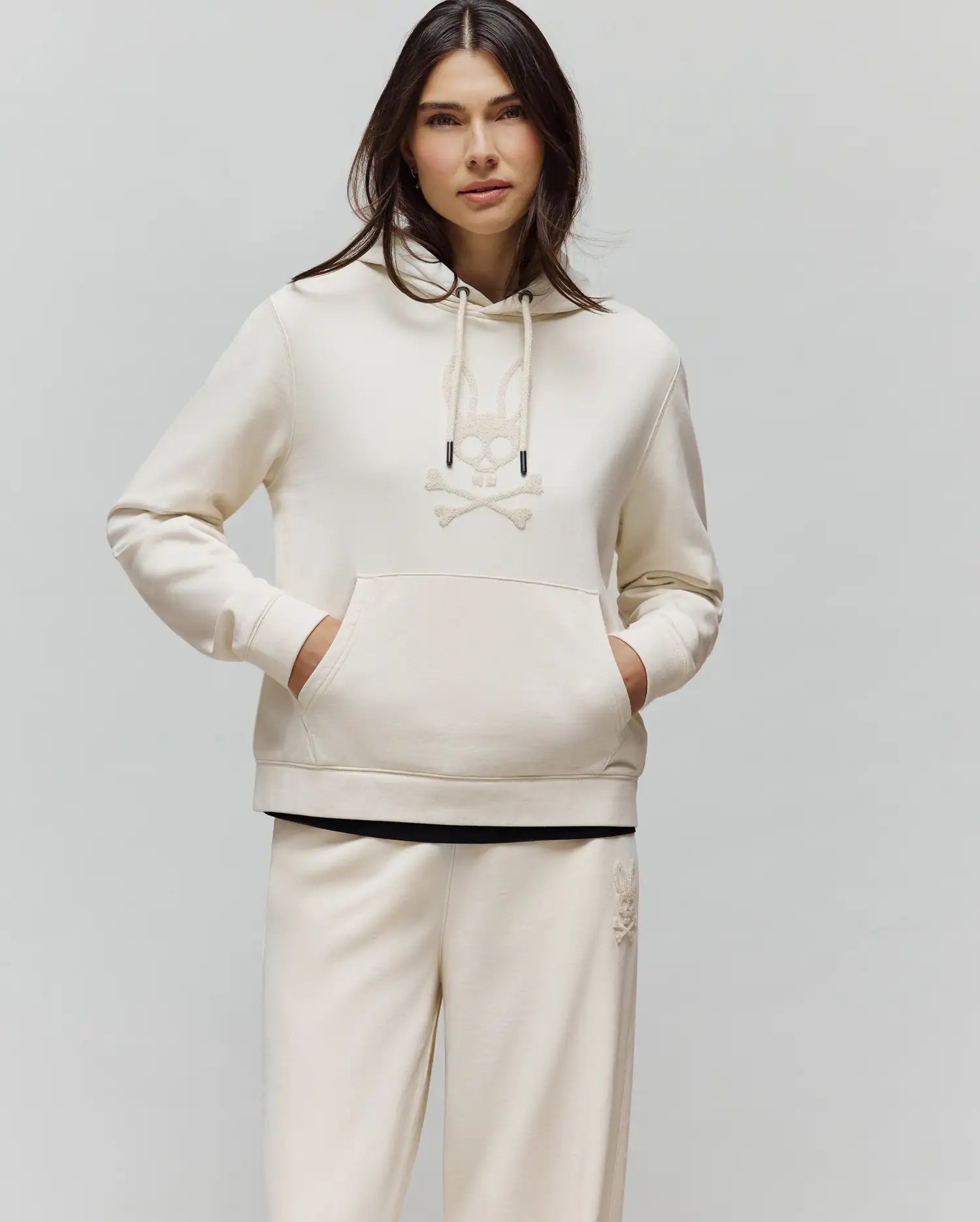 WOMENS ROUX SEQUIN FRENCH TERRY HOODIE - WT0500005 - Image 3